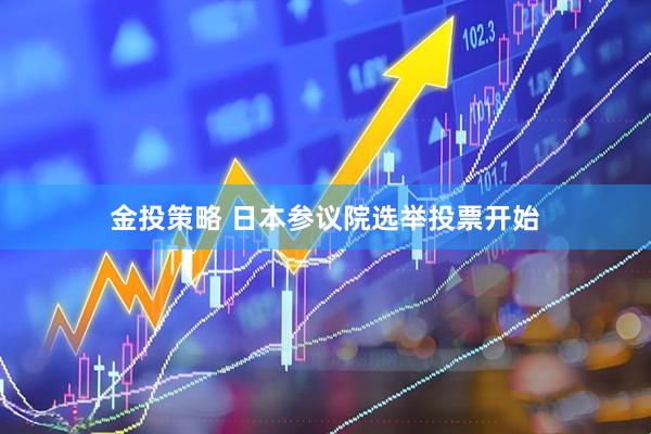 金投策略 日本参议院选举投票开始